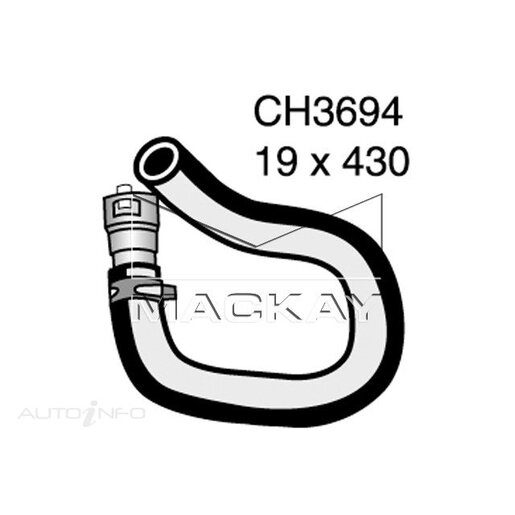 Mackay Heater Hose - CH3694