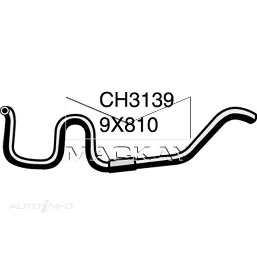 Dayco Moulded Hose - DMH3139