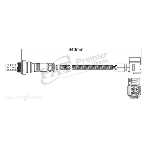 PAT Premium Oxygen/Lambda Sensor Pre-Catalytic Converter/Manifold - EGO-134