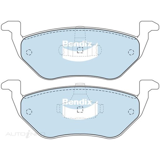 Bendix 4WD Rear Brake Pads - DB1996-4WD