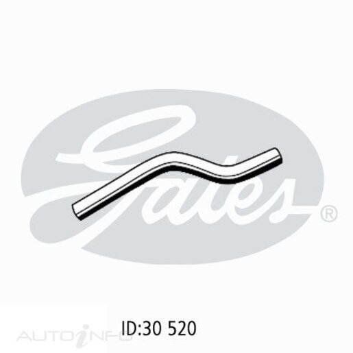 Gates Upper Radiator Hose - 05-1908