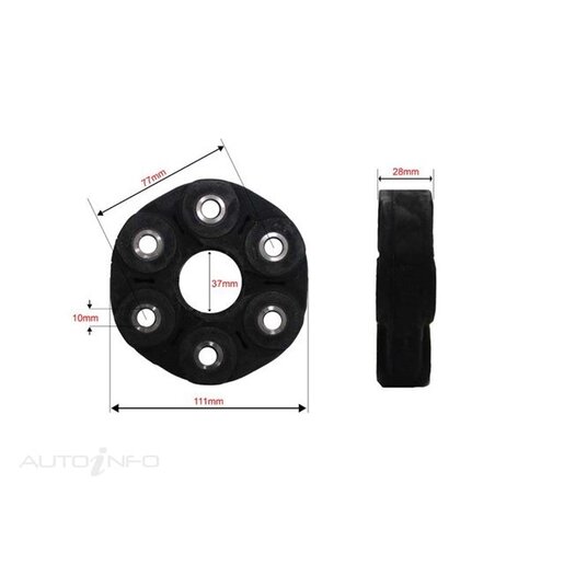 BWS Drive Shaft Coupling/Flex Joint - RCA5249