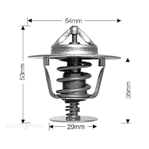 Dayco Thermostat 54mm Dia 82C Boxed - DT24A