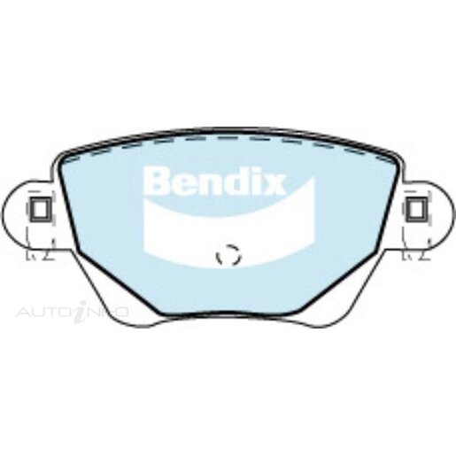 Bendix Ceramic Rear Brake Pads - DB1697-GCT