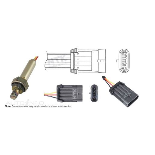 NTK Oxygen/Lambda Sensor - OTA7L-3C3