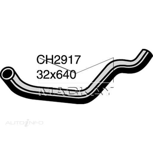 Mackay Radiator Lower Hose - CH2917