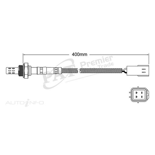 PAT Premium Oxygen/Lambda Sensor Pre-Catalytic Converter/Manifold - EGO-025