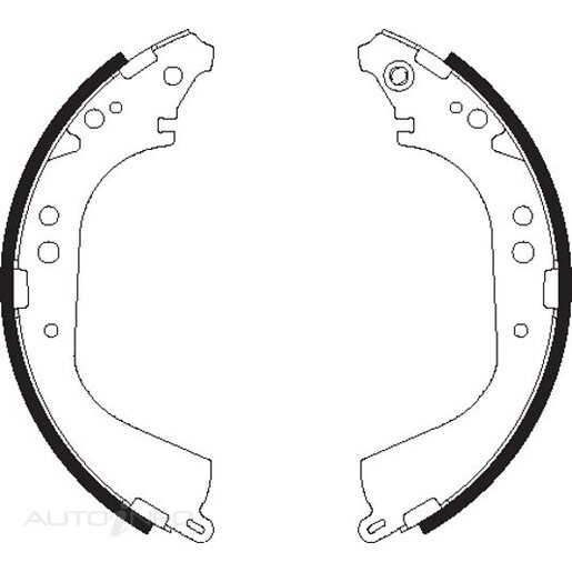 Bendix Rear Brake Shoes - BS1414