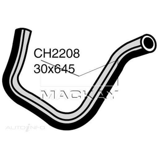 Mackay Radiator Lower Hose - CH2208