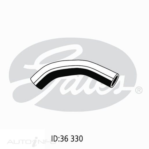 Gates Lower Radiator Hose - 05-2033