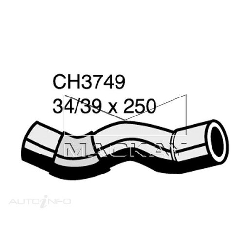 Mackay Radiator Upper Hose - CH3749