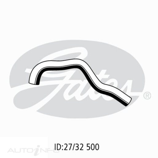 Gates Upper Radiator Hose - 05-2066