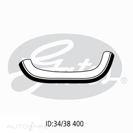 Gates Lower Radiator Hose - 05-2070