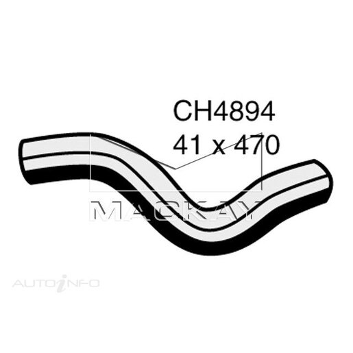 Mackay Radiator Lower Hose - CH4894