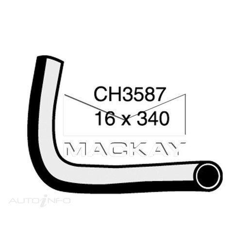 Mackay Heater Hose - CH3587