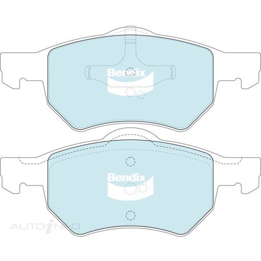 Bendix HD Front Brake Pads - DB1848-HD