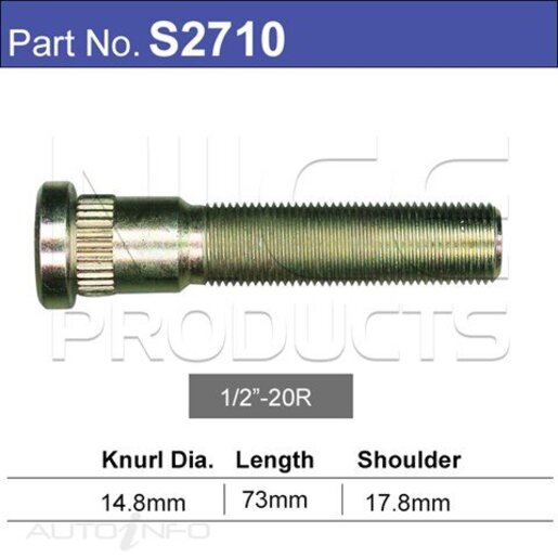 Nice Products Wheel Stud - S2710