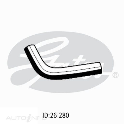 Gates Lower Radiator Hose - 05-1905