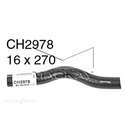 Mackay Heater Hose - CH2978