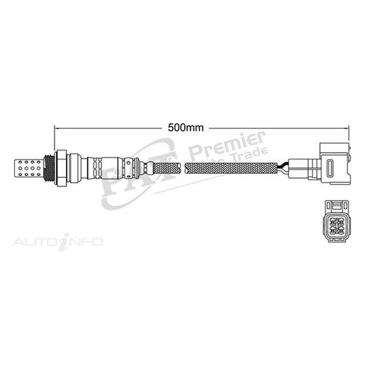 PAT Premium Oxygen/Lambda Sensor Pre-Catalytic Converter/Manifold - EGO-122