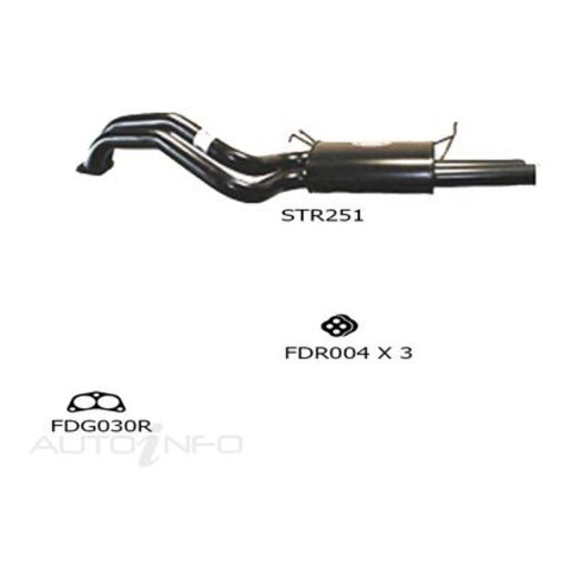 Redback Performance Rear Muffler