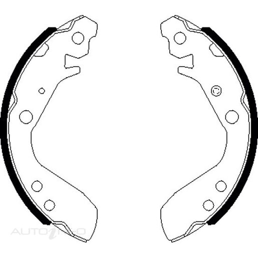 Bendix Rear Brake Shoes - BS5012