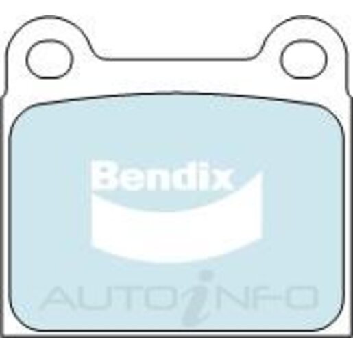 Bendix Rear Brake Pads - DB2G-GCT