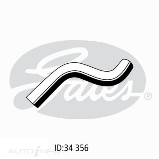 Gates Upper Radiator Hose - 05-1898