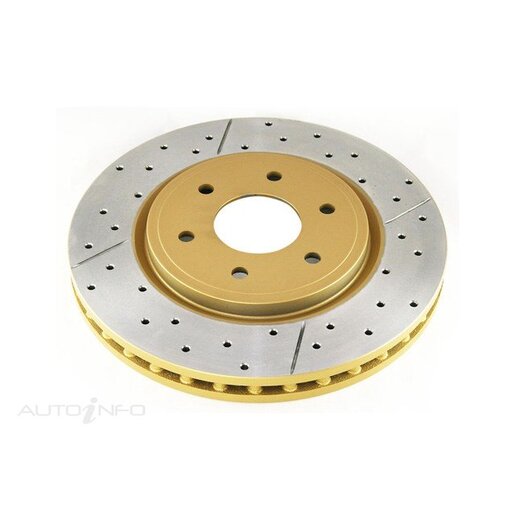 DBA Disc Brake Rotor Street Cross Drilled & Slotted - DBA2310X