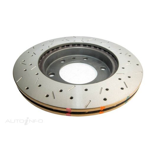 DBA Disc Brake Rotor Street Cross Drilled & Slotted - DBA4151XS