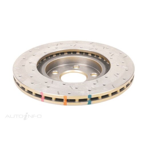 DBA Disc Brake Rotor Street Cross Drilled & Slotted - DBA4167XS