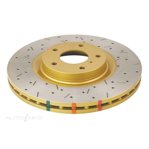 DBA Disc Brake Rotor Street Cross Drilled & Slotted - DBA42308XS