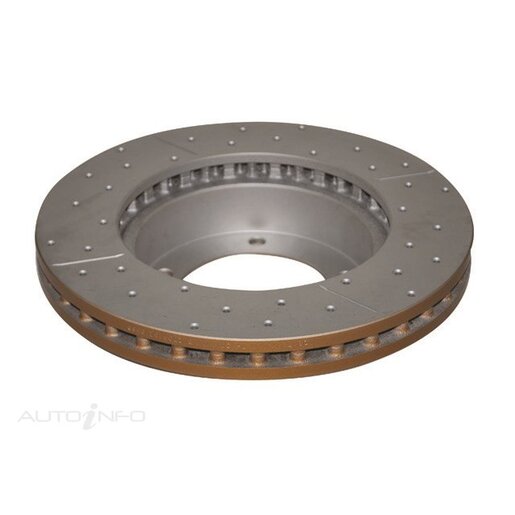 DBA Disc Brake Rotor Street Cross Drilled & Slotted - DBA4788XS