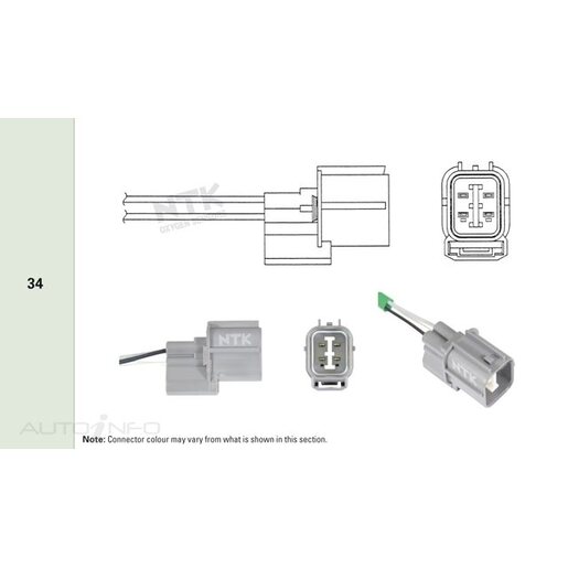 NTK Oxygen/Lambda Sensor - OZA502-E26