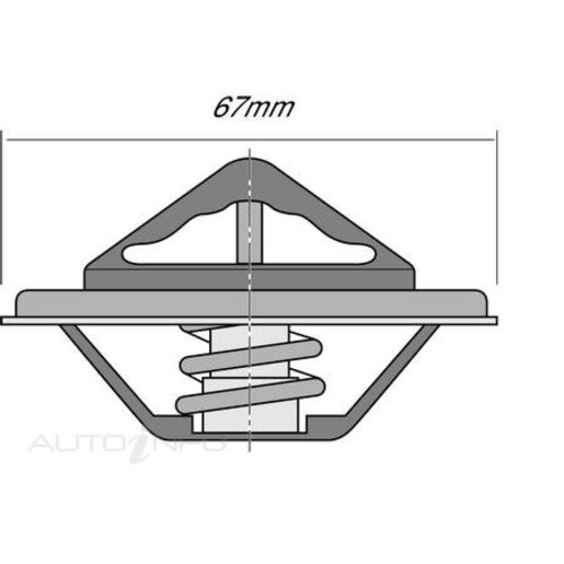 Tridon Thermostat (High Flow) - TT271-180