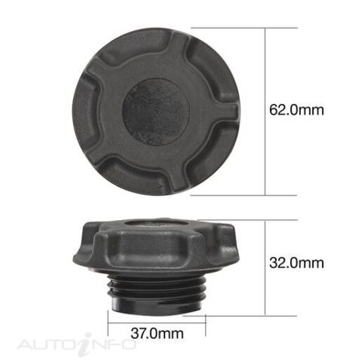 Tridon Oil Filler Cap - TOC544