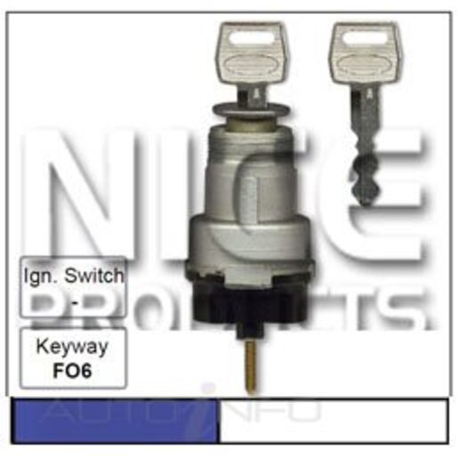 Nice Products Ignition Switch & Lock Assembly - NIC66