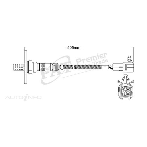 PAT Premium Oxygen/Lambda Sensor Pre-Catalytic Converter/Manifold - EGO-426