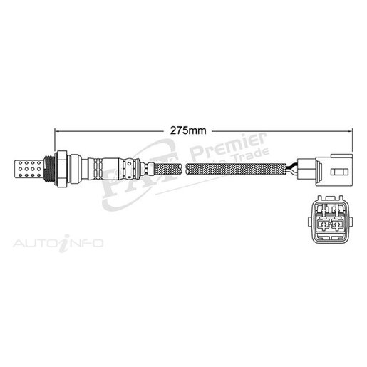 PAT Premium Oxygen/Lambda Sensor Pre-Catalytic Converter/Manifold - EGO-065