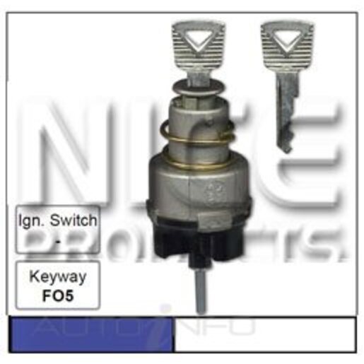 Nice Products Ignition Switch & Lock Assembly - NIC64