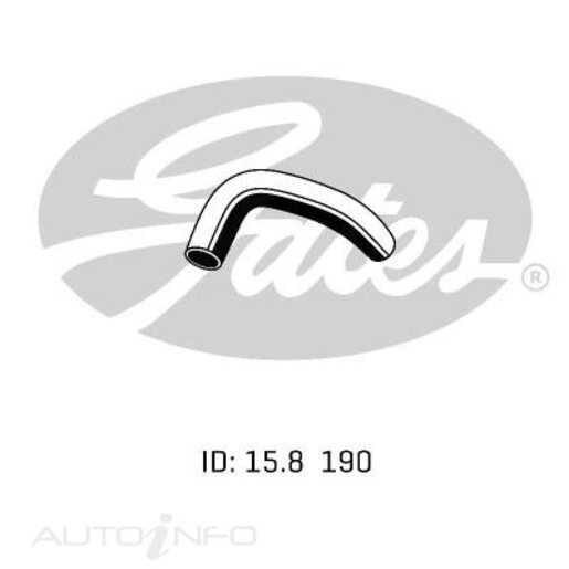 Gates Heater Hose - 02-1260