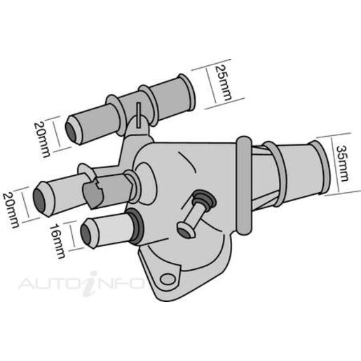 Tridon Thermostat & Housing Assembly - TT1405-190