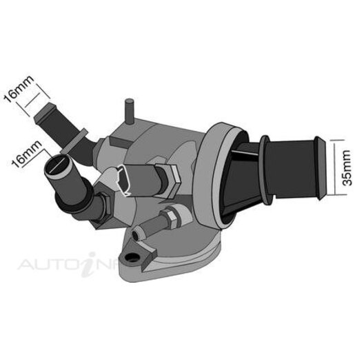 Tridon Thermostat & Housing Assembly - TT1669-190