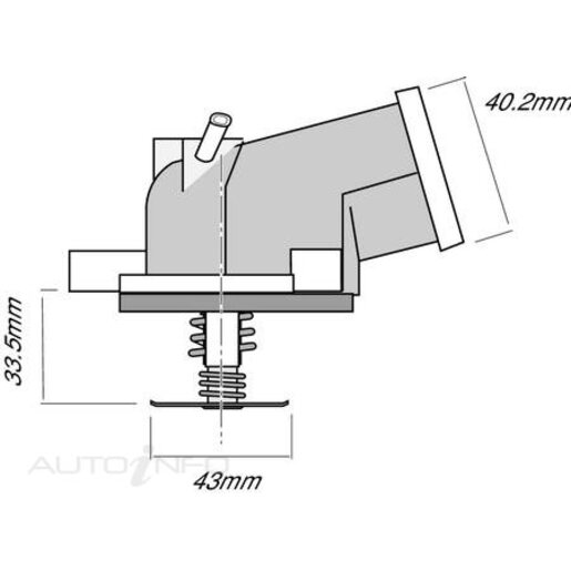 Tridon Thermostat & Housing Assembly - TT351-189P