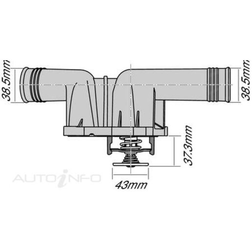 Tridon Thermostat & Housing Assembly - TT467-217P