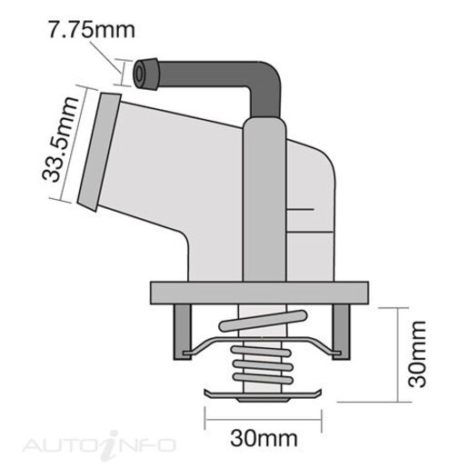 Tridon Thermostat & Housing Assembly - TT478-198