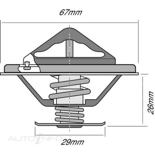 Tridon Thermostat - TT551-172