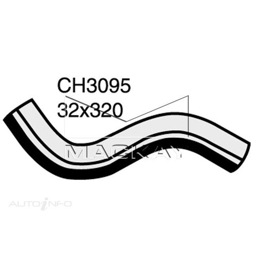 Mackay Radiator Upper Hose - CH3095