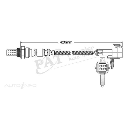 PAT Premium Oxygen/Lambda Sensor Pre-Catalytic Converter/Manifold - EGO-106