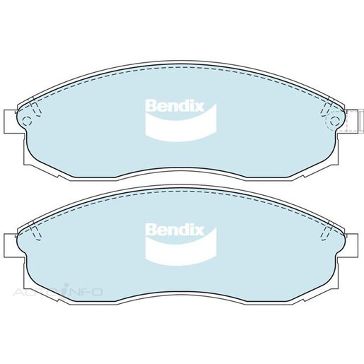 Bendix HD Front Brake Pads - DB2160-HD